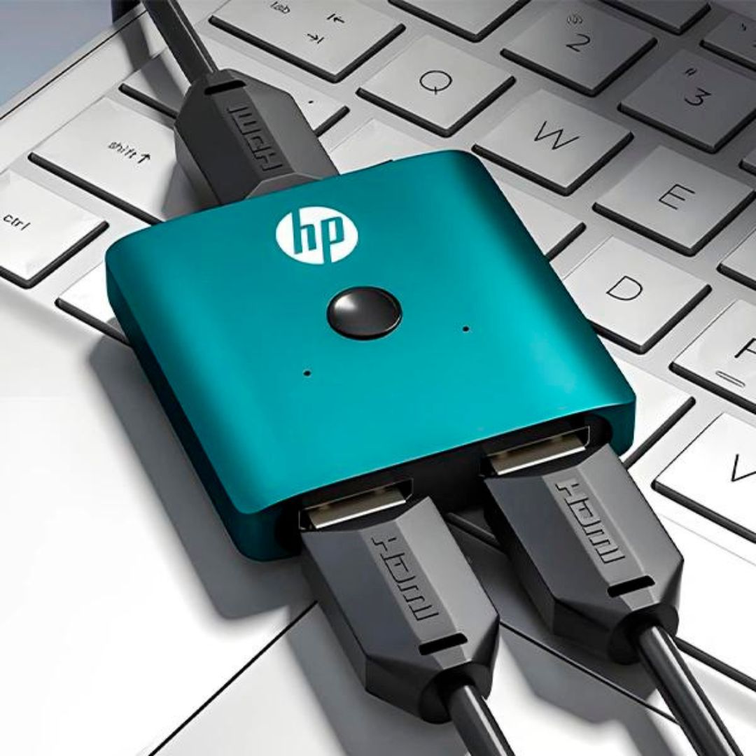 HP Switch HDMI 4K/30Hz - 1 Entrada y 2 Salidas