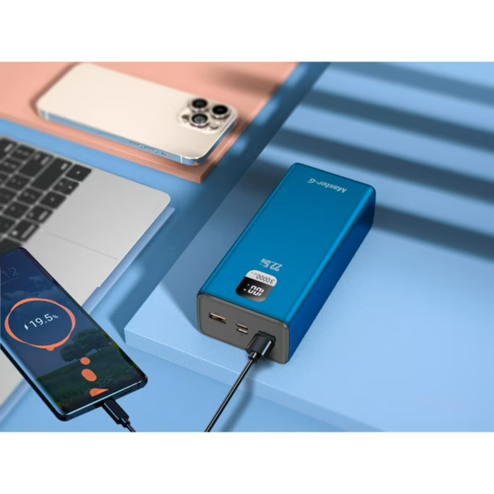 Batería Externa Power Bank 30000 Mah 22.5W