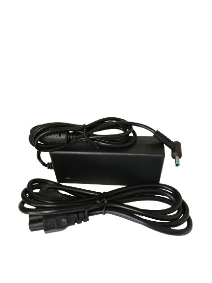 Cargador Alternativo para Notebook HP, 65W, 19,5V-3.33A. Conector 4.5*3.0mm. C/Cable de poder