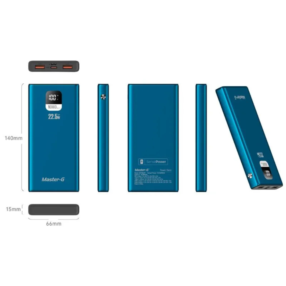 Batería Externa Power Bank 10.000MaH